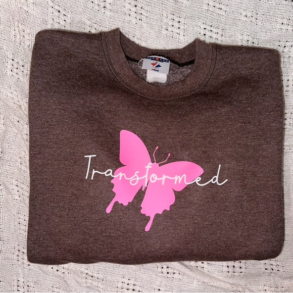 Thrifted Jerzees sweatshirt with custom design! - Picture 1 of 1